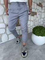 Keten Duble Paça Jogger - Görsel 4