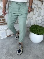 Keten Duble Paça Jogger - Görsel 8