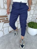 Keten Duble Paça Jogger - Görsel 11