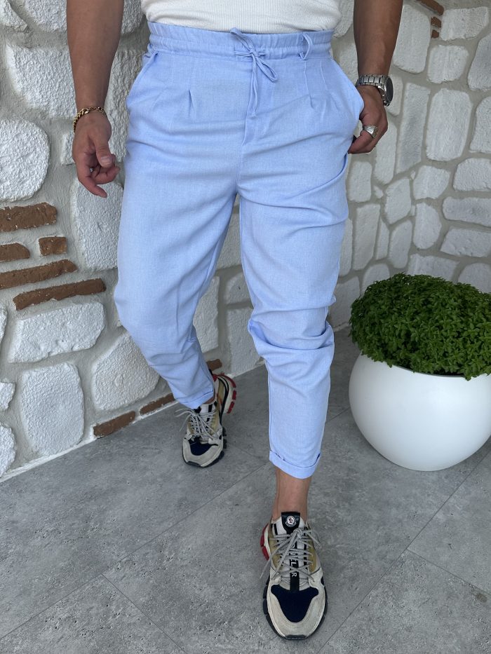 Keten Duble Paça Jogger - Görsel 18