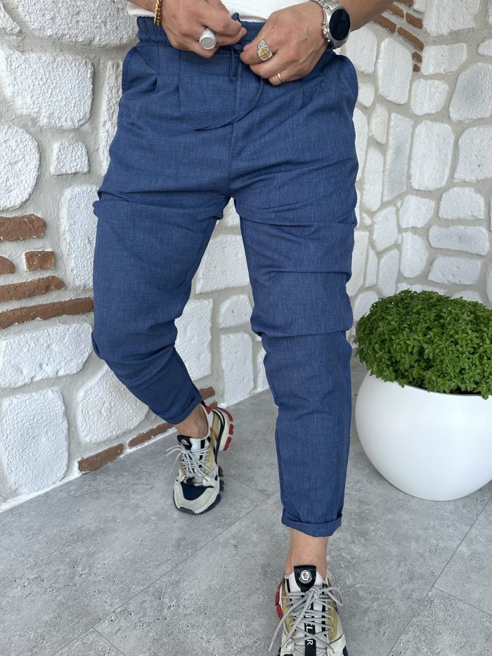 Keten Duble Paça Jogger - Görsel 19