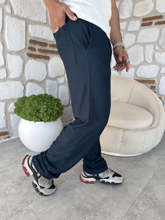 Fitilli Baggy Pantolon - Görsel 10
