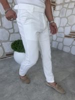 Kendinden Kemerli İtalyan Kesim Kumaş Pantolon - Görsel 30