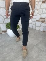 Kendinden Kemerli İtalyan Kesim Kumaş Pantolon - Görsel 28